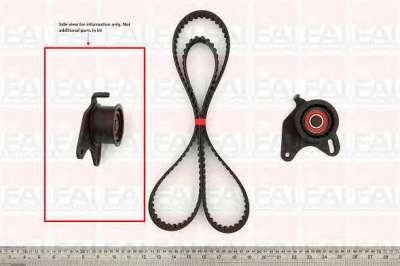 FAI AUTOPARTS tbk127 -  Комплект ремня ГРМ